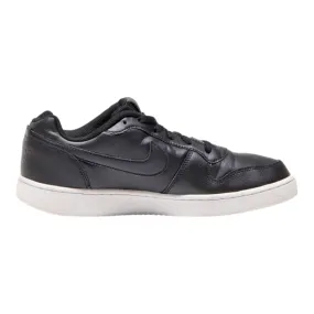 NIKE Ebernon Sneaker Trainers Black Leather Womens UK 8.5