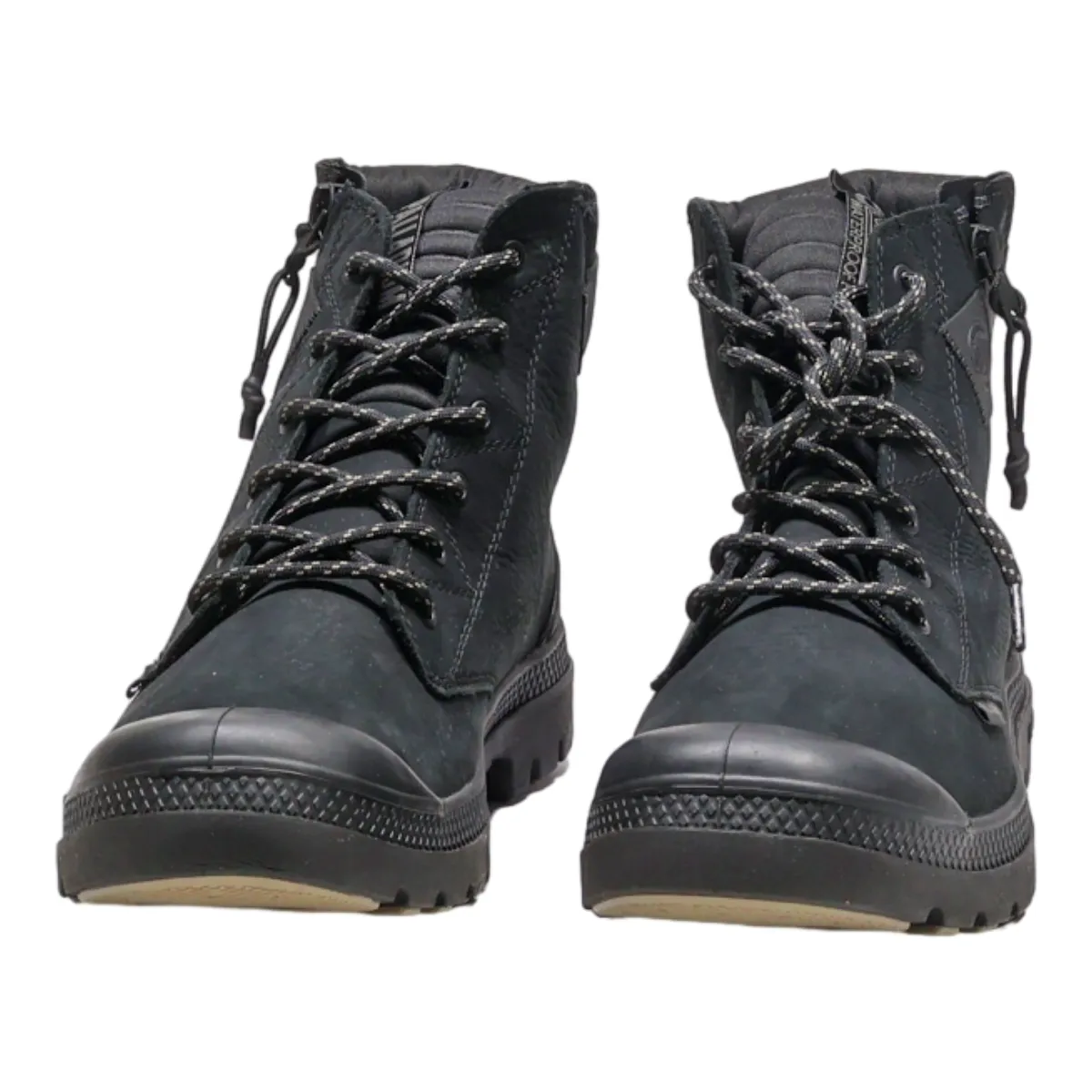 PALLADIUM Hiking Boots Black Suede Mens UK 5.5