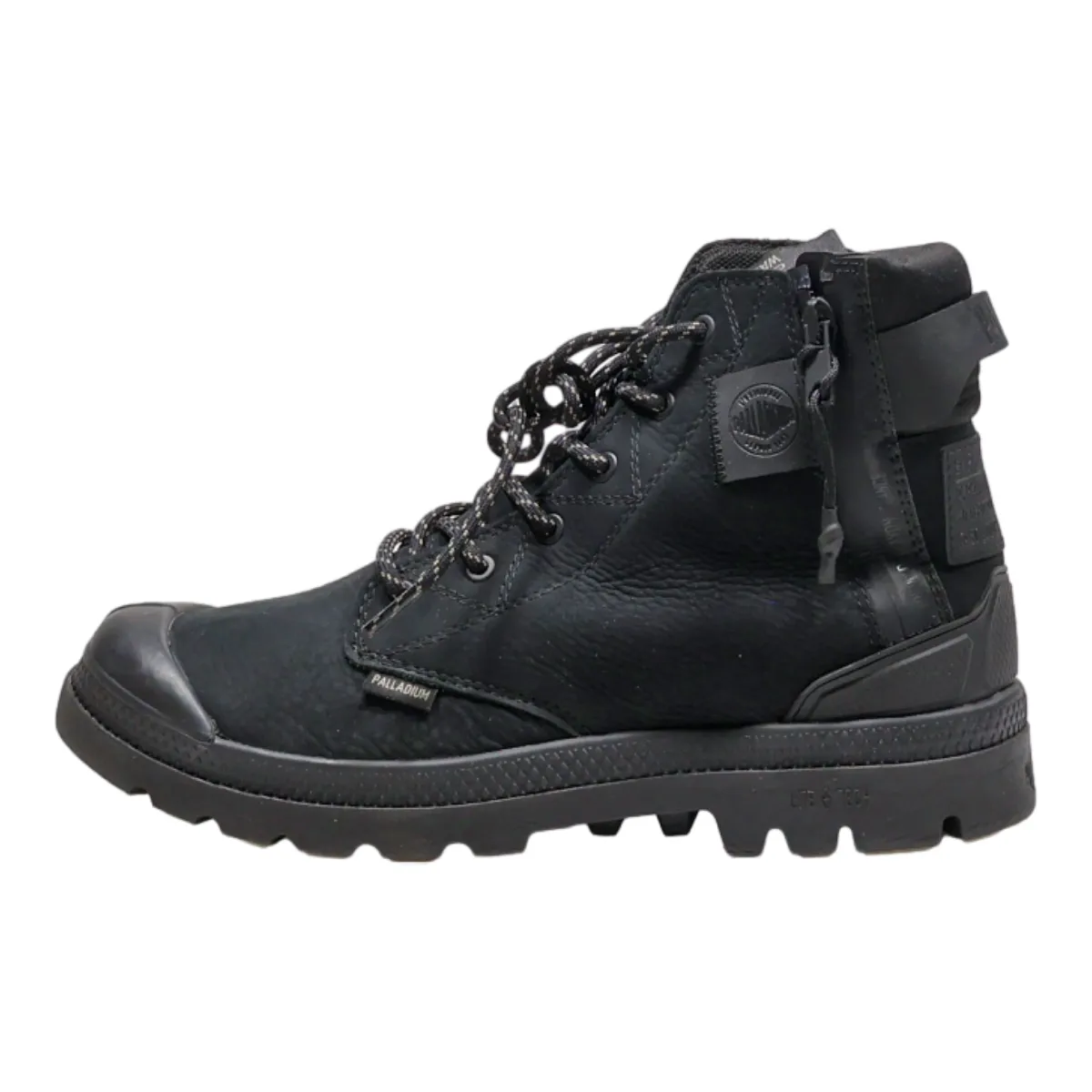 PALLADIUM Hiking Boots Black Suede Mens UK 5.5