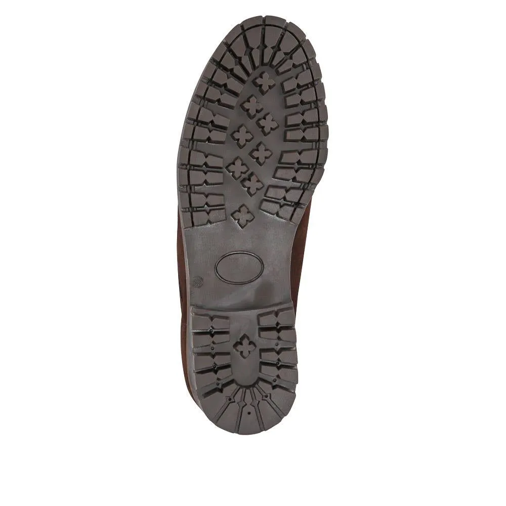 Patchway Leather Moccasins - PATCHWAY / 327 103