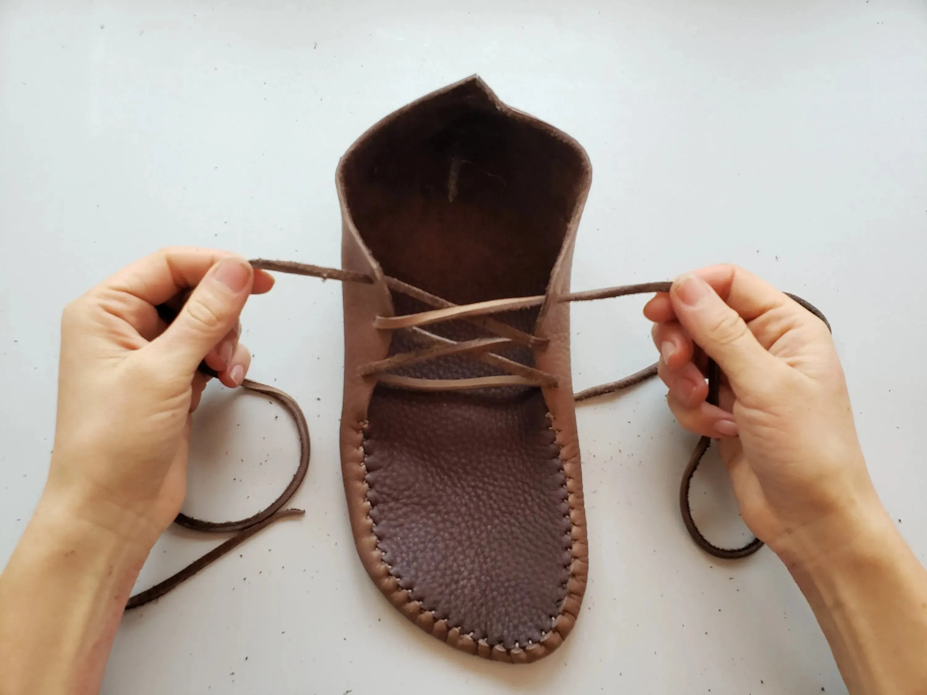 "The Runners" and "Laced-Up Boots" Video   PDF Tutorial with Printable Patterns