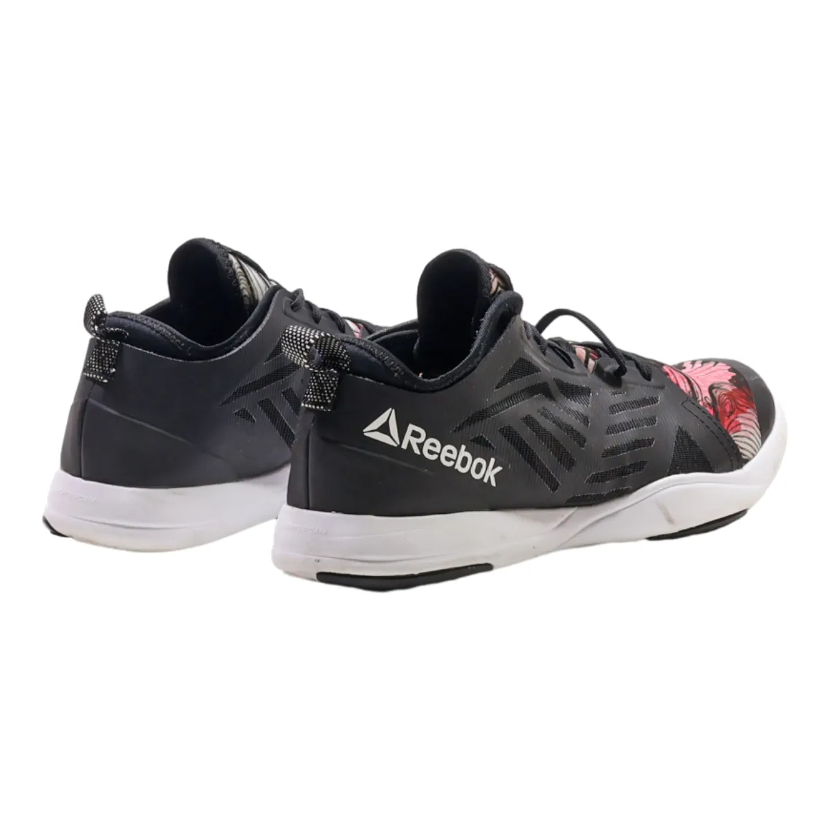 REEBOK Sneaker Trainers Black Synthetic Womens UK 5