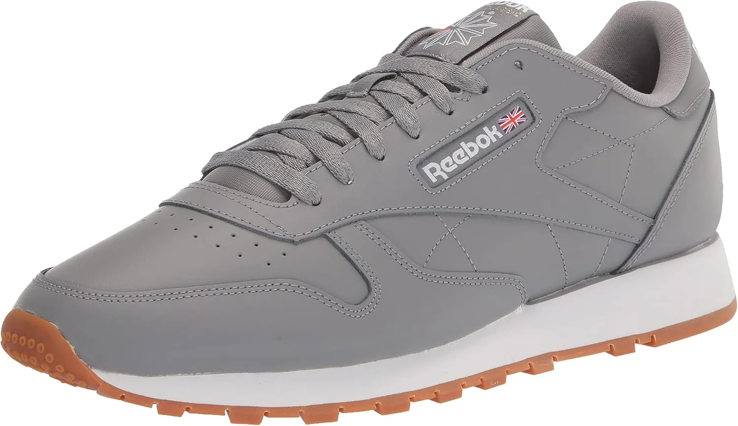 Reebok Unisex Classic Leather Sneakers Legacy, Reefresh Pure Grey/White/Gum, 11 US Men