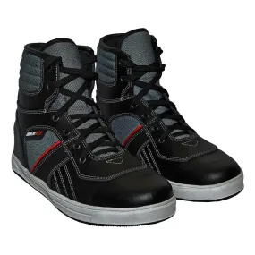 RIDERACT® Tango Men Motorbike Boots Black Motorcycle Sneakers