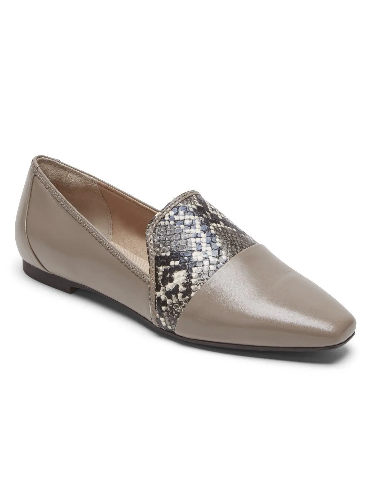 Rockport Women's Total Motion Laylani Accent Loafer Dover Taupe CI7264