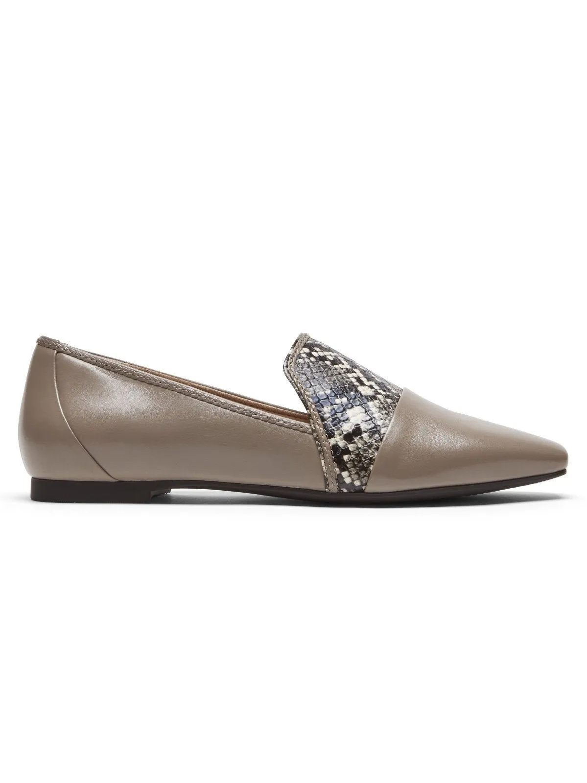 Rockport Women's Total Motion Laylani Accent Loafer Dover Taupe CI7264