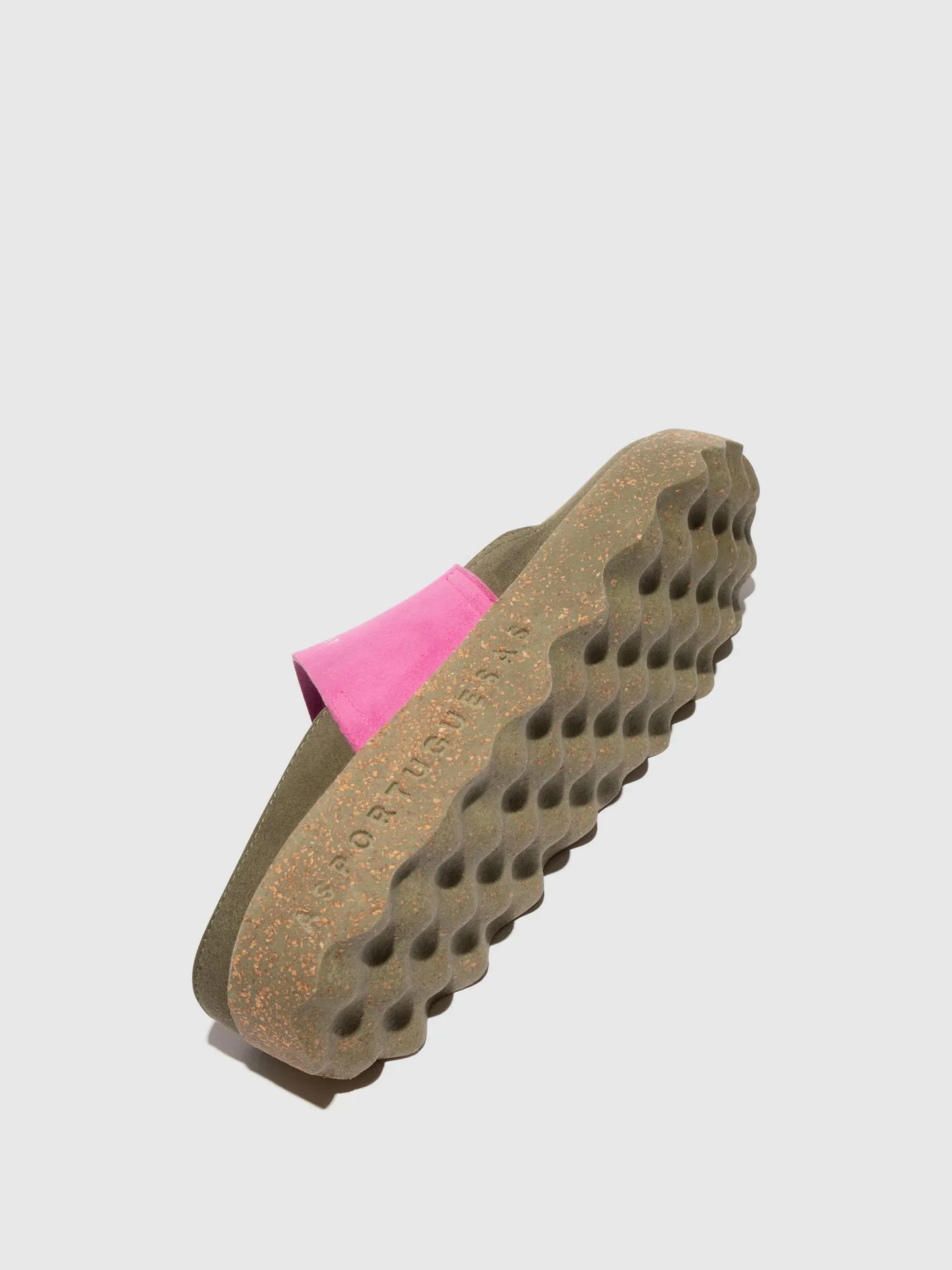 Round Toe Mules CANA MILITARY GREEN
