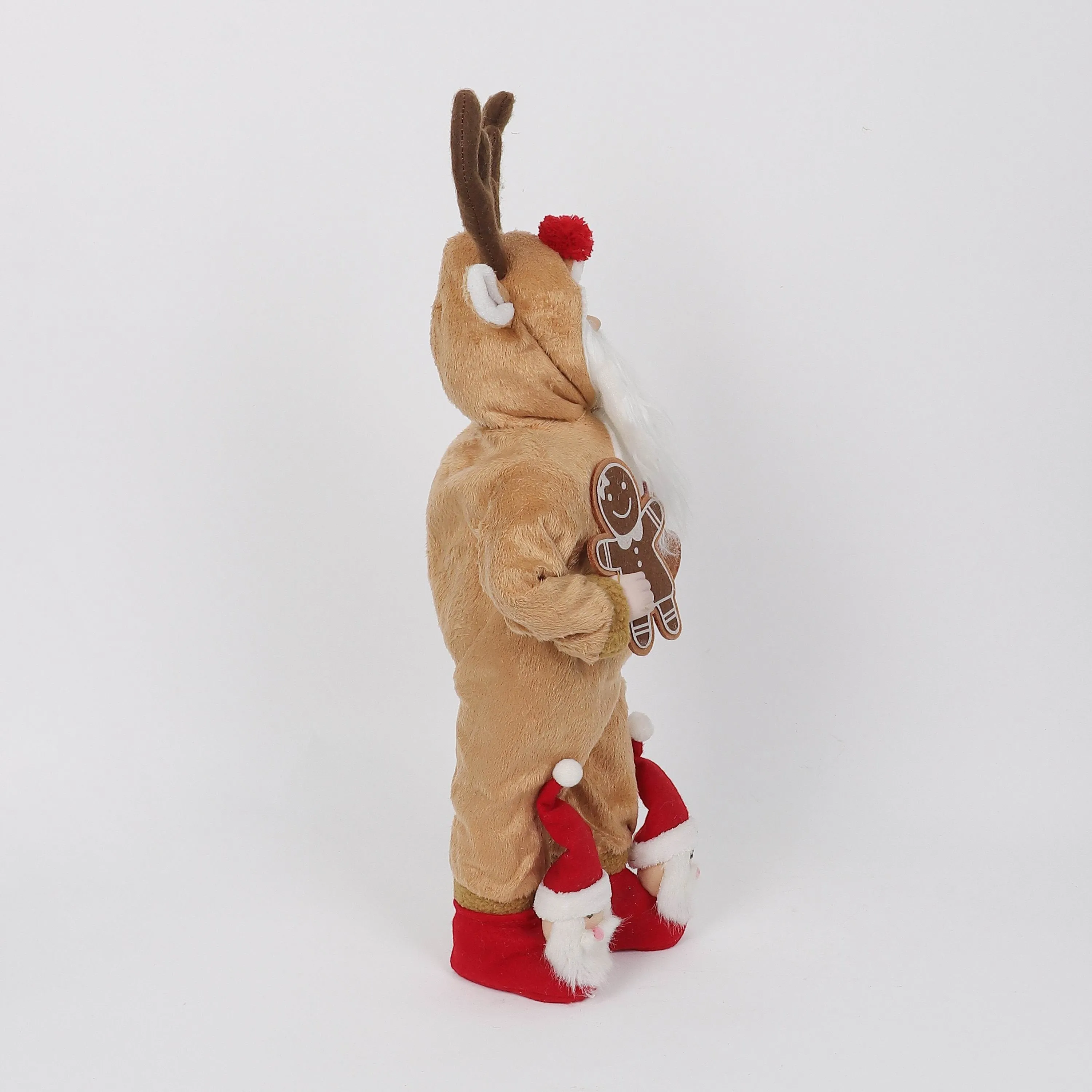 Santa in reindeer costume