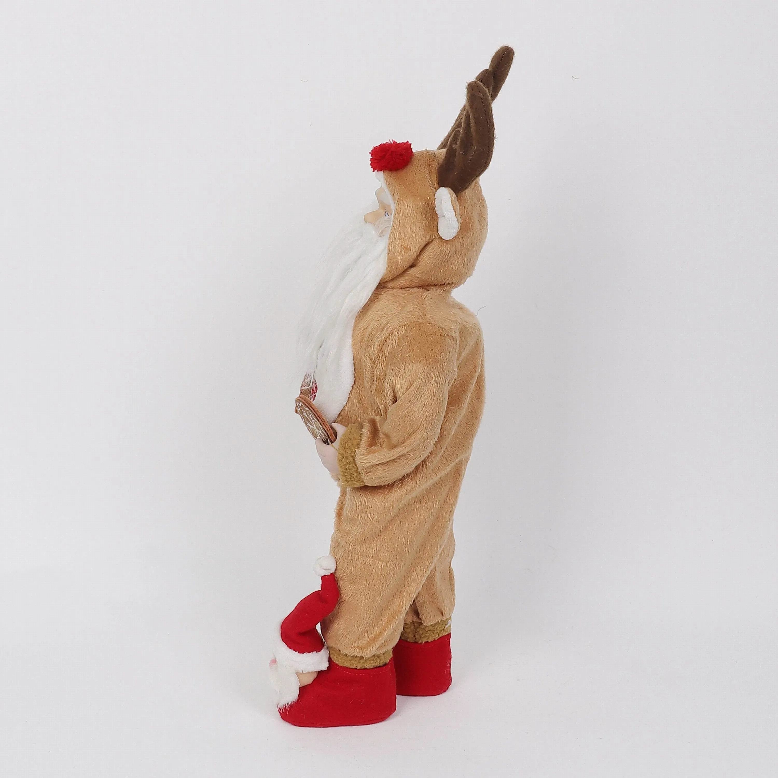 Santa in reindeer costume