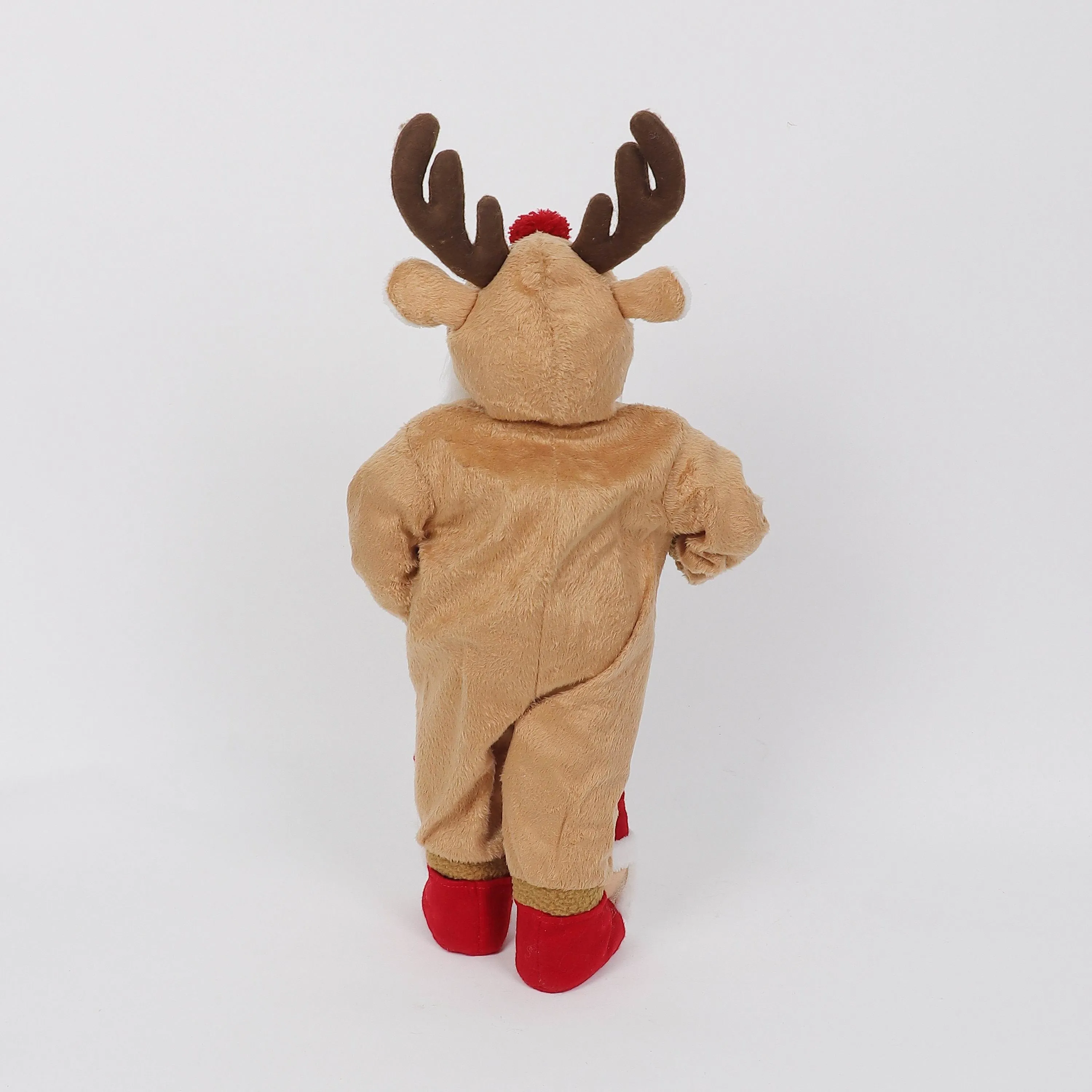 Santa in reindeer costume