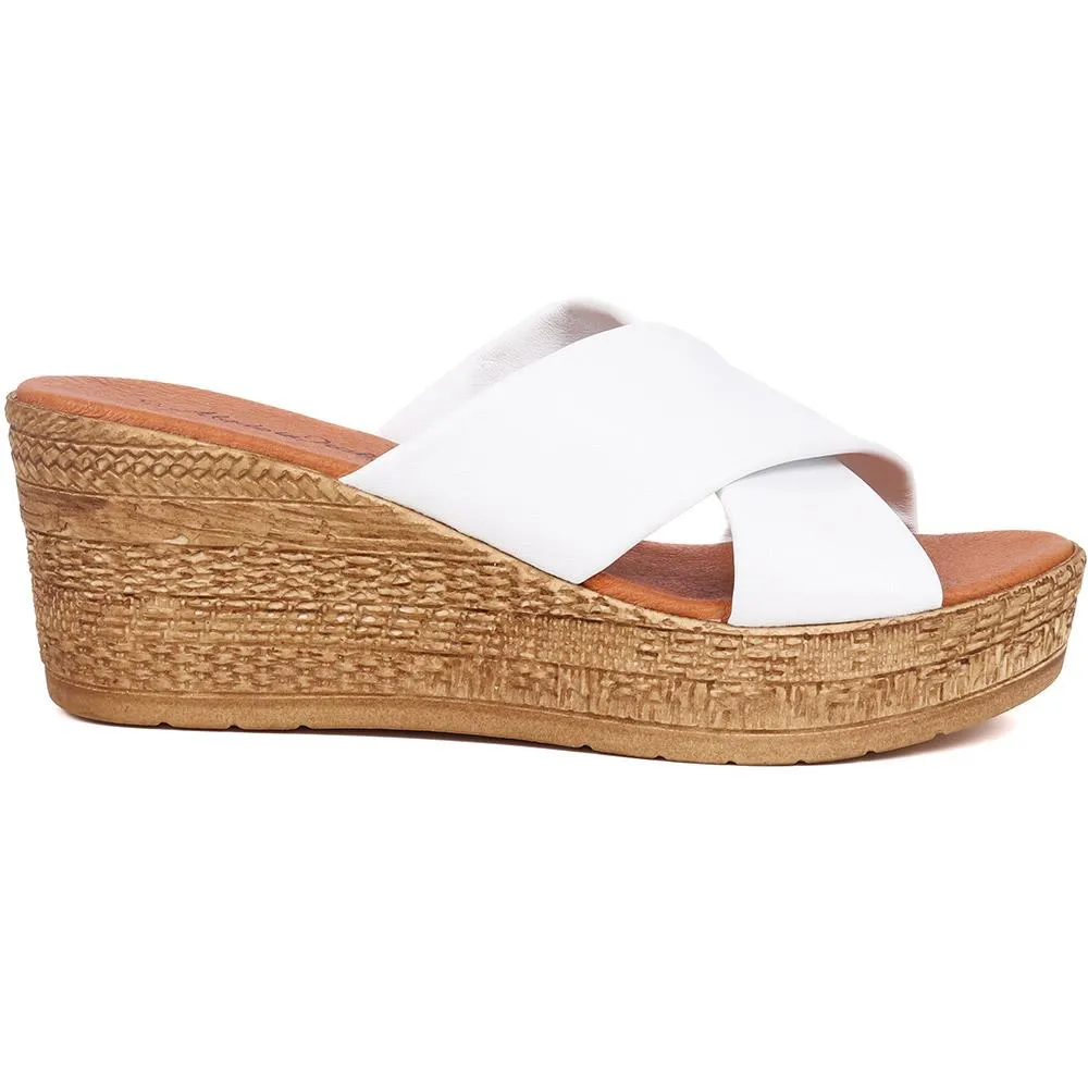 Slip-On Platform Sandals  - NUOV39001 / 325 805