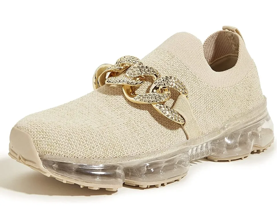 THE LUXE NK GLAM GIRL SNEAKER COLLECTION - GLAM GIRL CUBAN LINK SNEAKER - CLFLOW19