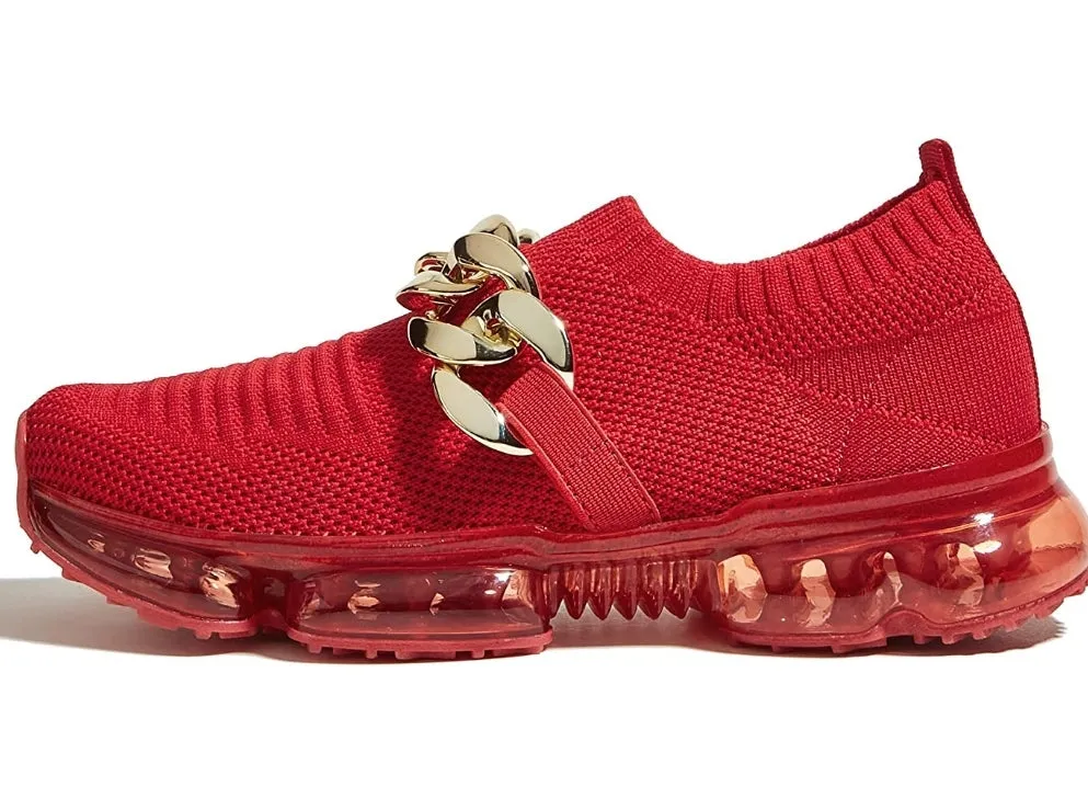 THE LUXE NK GLAM GIRL SNEAKER COLLECTION - GLAM GIRL CUBAN LINK SNEAKER - CLFLOW19