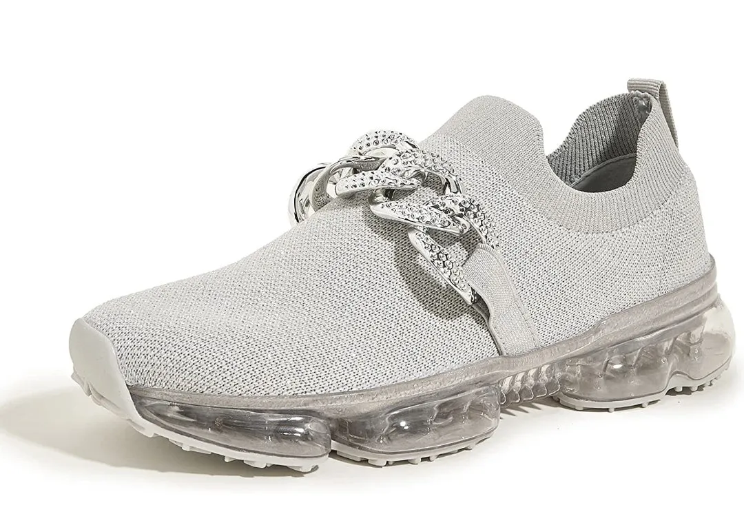 THE LUXE NK GLAM GIRL SNEAKER COLLECTION - GLAM GIRL CUBAN LINK SNEAKER - CLFLOW19