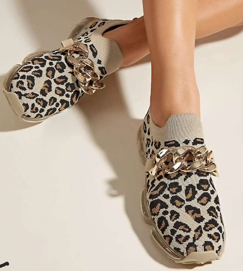 THE LUXE NK GLAM GIRL SNEAKER COLLECTION - GLAM GIRL CUBAN LINK SNEAKER - CLFLOW19