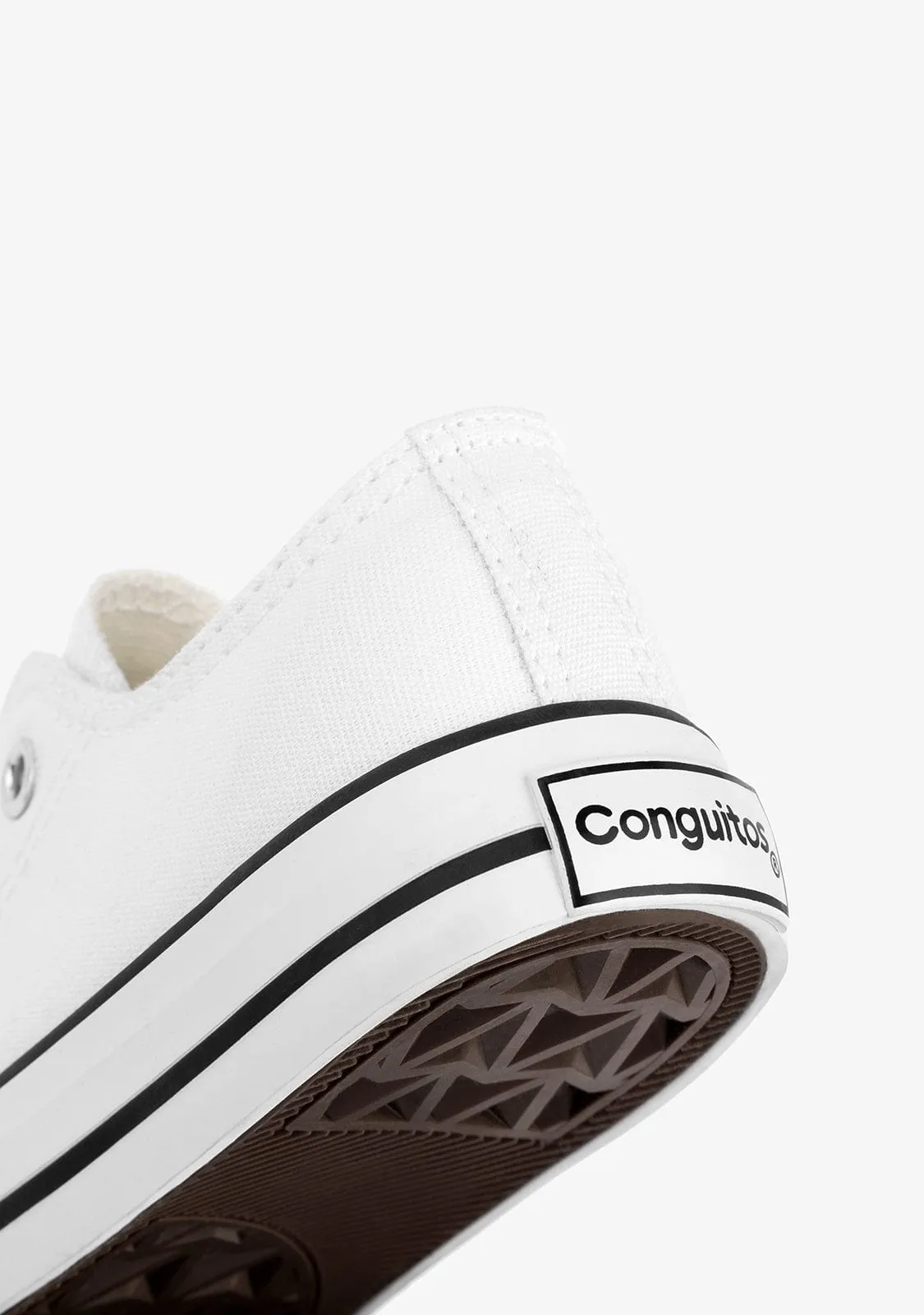 White Classic Canvas Sneakers