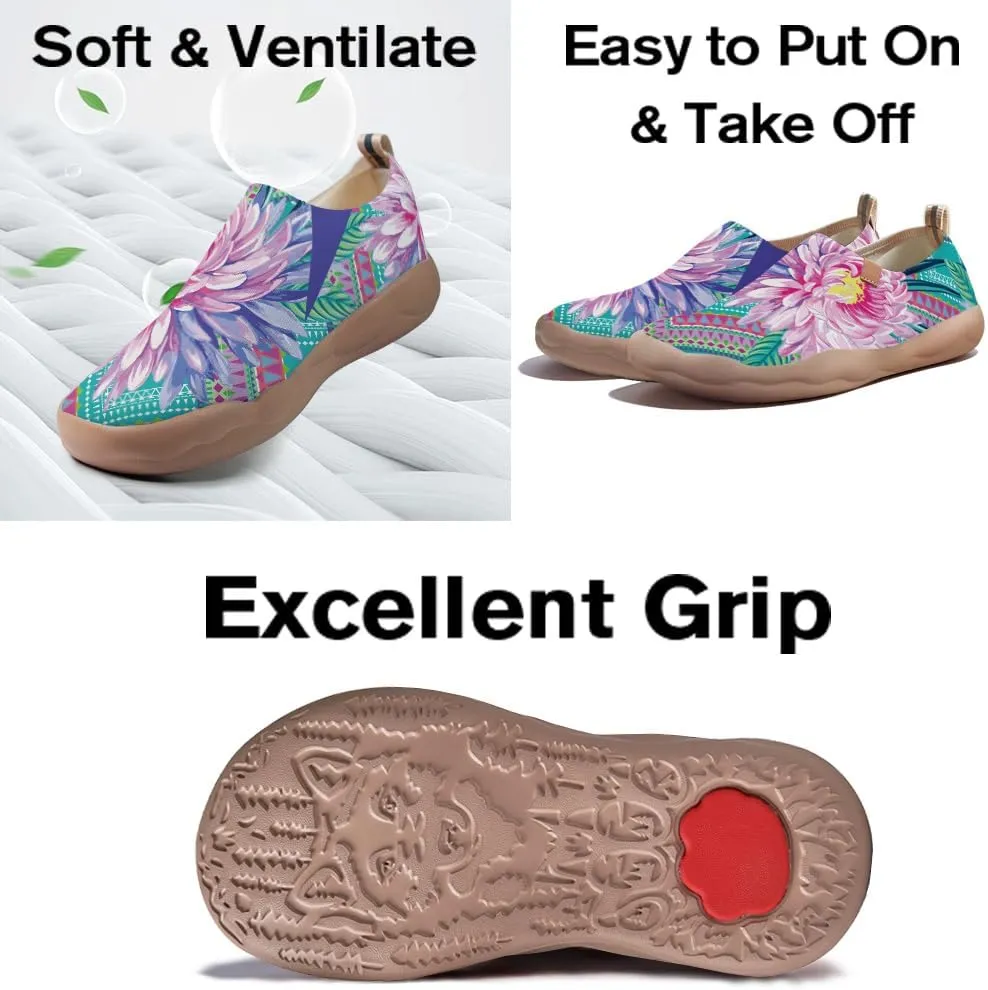 Women's Art Travel Shoes Slip-on Casual and Comfortable Loafers Light and Comfortable Fashionable Sneakers