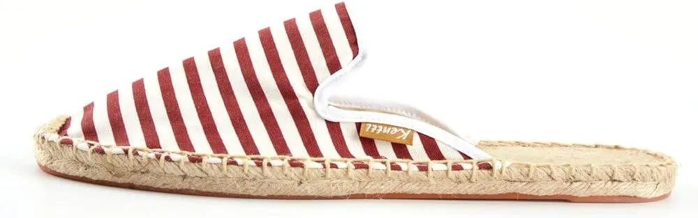 Women's Comfortable Open Toe Espadrille Slide Sandals