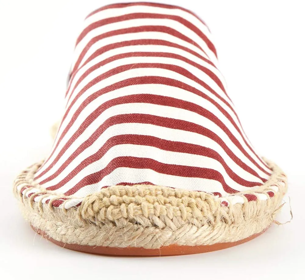 Women's Comfortable Open Toe Espadrille Slide Sandals