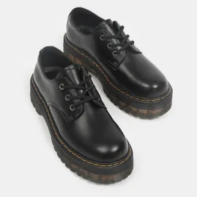 Womens Platform Oxfords lace-up Loafers